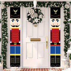 Festive Nutcracker Banners - Christmas Party Decor