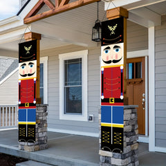 Festive Nutcracker Banners - Christmas Party Decor