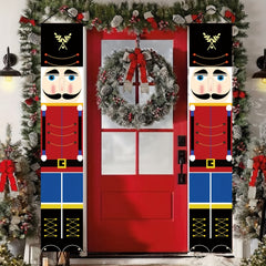 Festive Nutcracker Banners - Christmas Party Decor