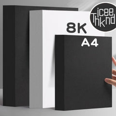 50pcs A4 8K Hard Card Paper Thickened Painting Sketch Origami