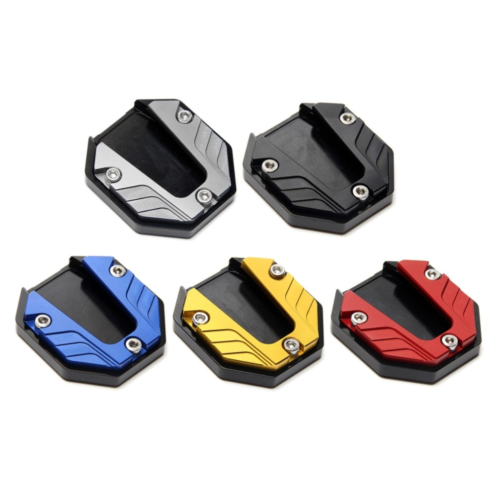 Motorcycle Kickstand Extender Foot Side Stand Plate Anti-skid Base