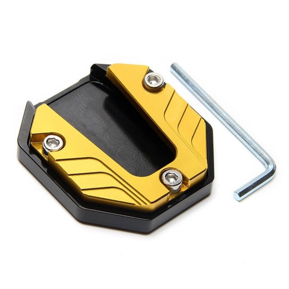 Motorcycle Kickstand Extender Foot Side Stand Plate Anti-skid Base