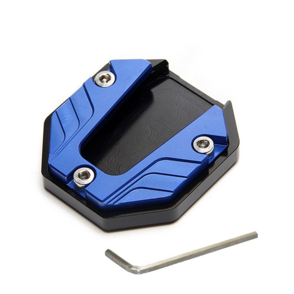 Motorcycle Kickstand Extender Foot Side Stand Plate Anti-skid Base