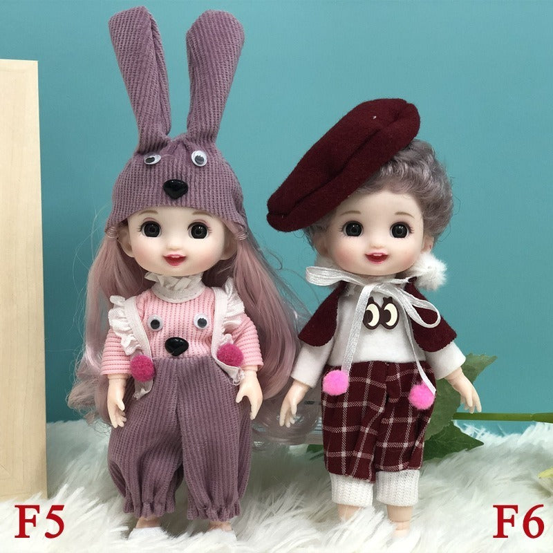 6 7in Doll Princess Set Kids Toy Birthday Gift