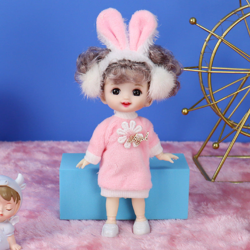 6 7in Doll Princess Set Kids Toy Birthday Gift