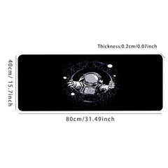 Anime Astronaut Large Mousepad HD Keyboard Pad