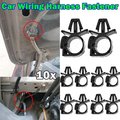10pcs Car Wiring Harness Fastener Clips - Keep Your Wiring Secure and Organized