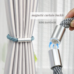 1pc Modern Magnetic Curtain Tieback, Home Decor