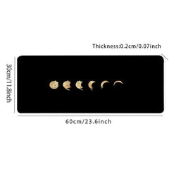Moon Cat Gaming Mousepad Keyboard Pad