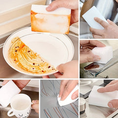 10pcs Magic Cleaning Sponges Eraser Melamine Sponge Foam Pads
