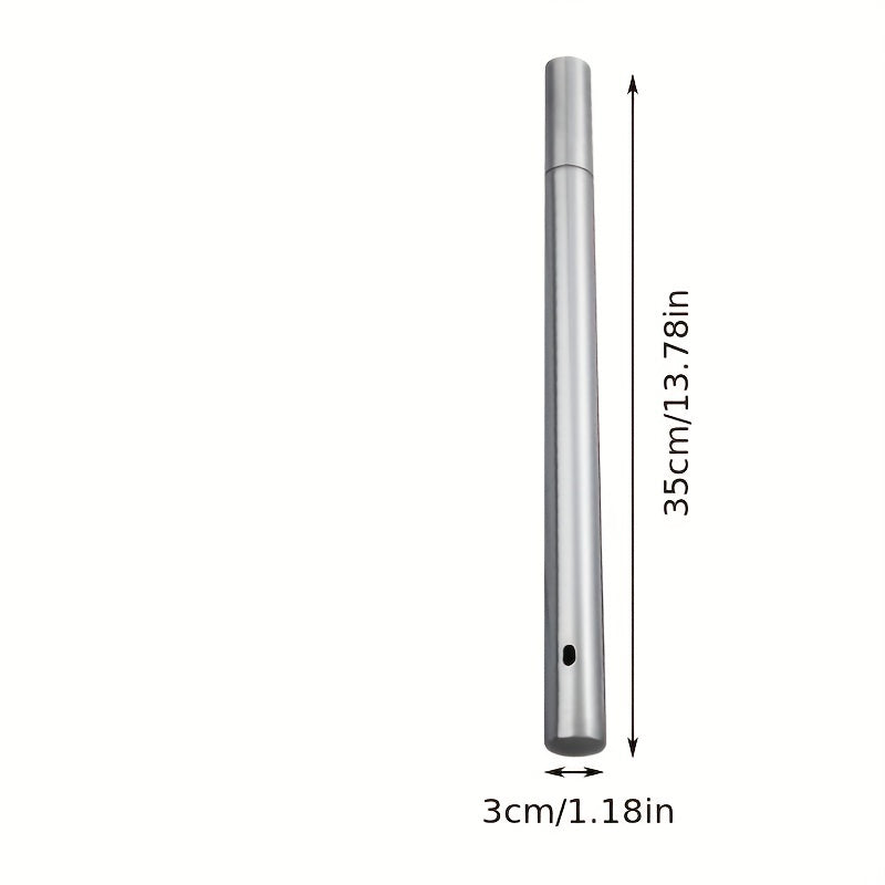 Stainless Steel Barbecue Skewers Set with Storage Tube