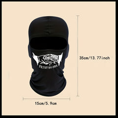 Shake Hands Print Balaclava Unisex Ski Mask