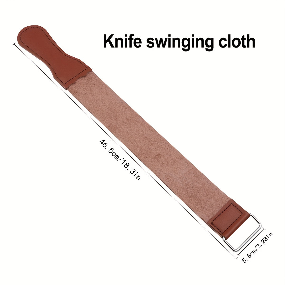 Leather Razor Strop Double Sided Sharpening Belt - Straight Razors