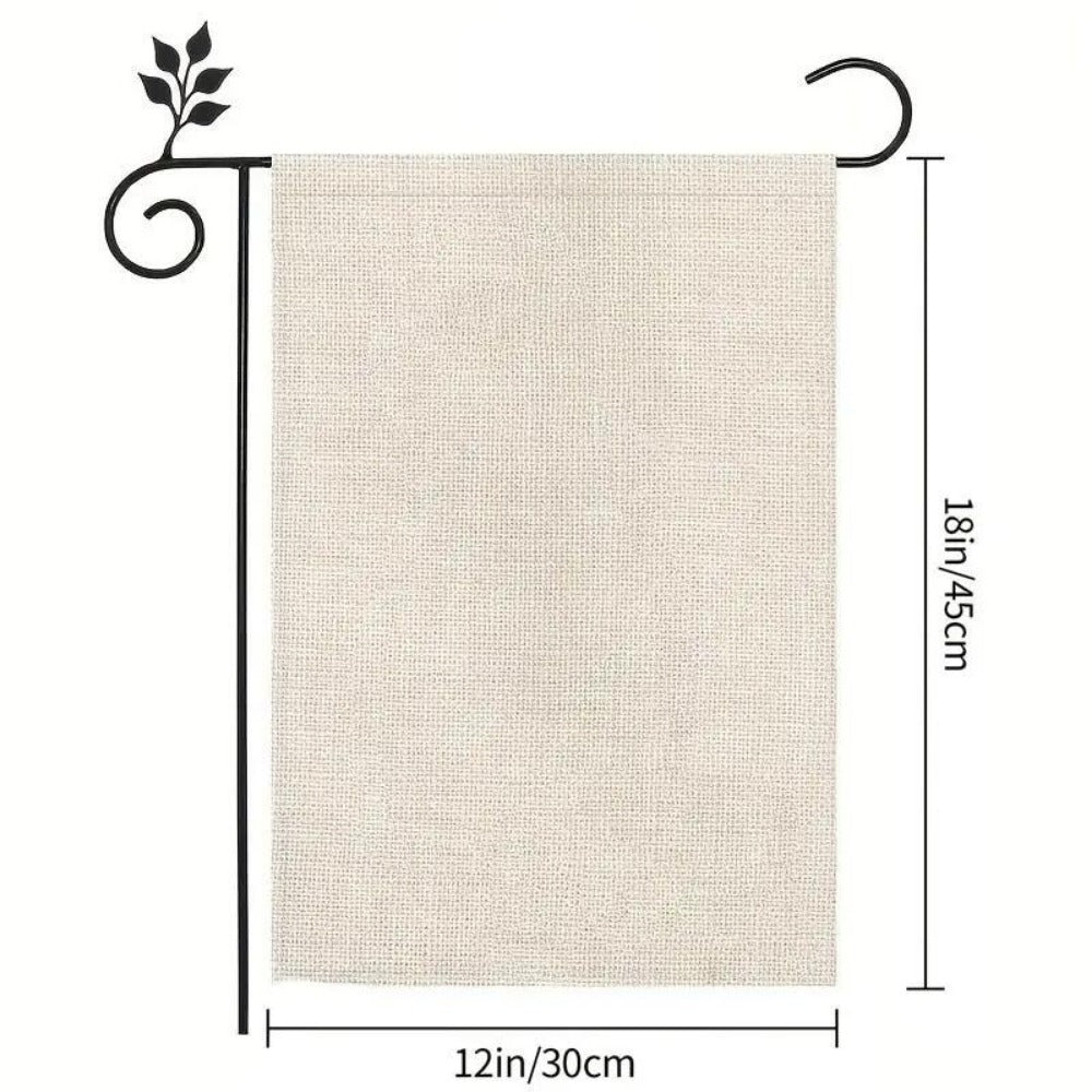 Welcome Rabbit Easter Garden Flag Double Sided Spring Bunny Tulip Egg