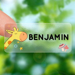 Custom Name Stickers Waterproof School Stationery Labels