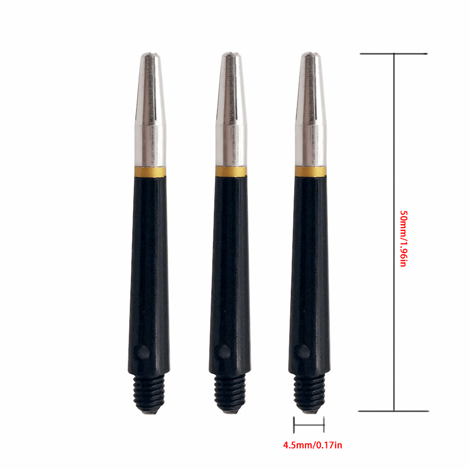 3PCS PACK Rotatable Darts Shaft Dart Rods Replacement Dart Accessories