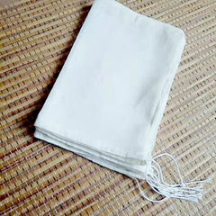 3pcs Cotton Soup Bags Reusable Drawstring Soup Bags Straining Cheesecloth Bags