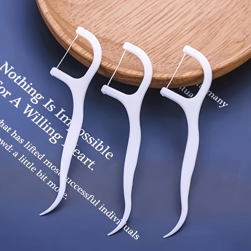 Disposable Dental Floss Picks - Complete Clean - 50pcs/100pcs