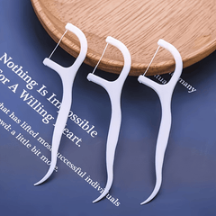 Disposable Dental Floss Picks - Complete Clean - 50pcs/100pcs