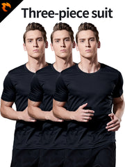 3pcs Men's Quick-drying Running Fitness T Shirt