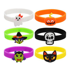Halloween Cartoon Ghost Silicone Bracelet