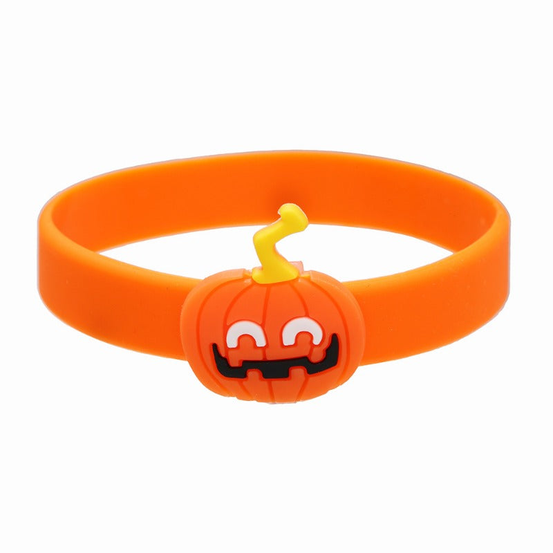 Halloween Cartoon Ghost Silicone Bracelet