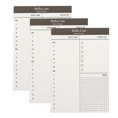 Minimalistic Desktop Calendar Notepad - 50 Sheets