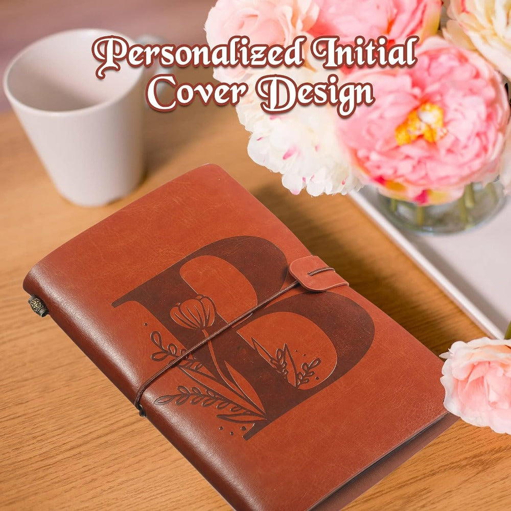 Vintage Leather Sketch Book Journal Notebook For Holiday