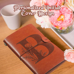 Vintage Leather Sketch Book Journal Notebook For Holiday