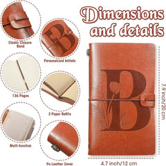 Vintage Leather Sketch Book Journal Notebook For Holiday