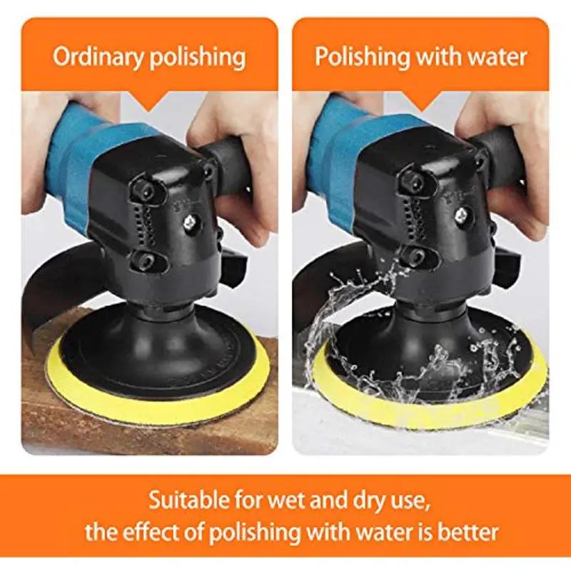 50pcs 12.7 cm 8 Hole Hook & Loop Sanding Discs 60-400 Grits