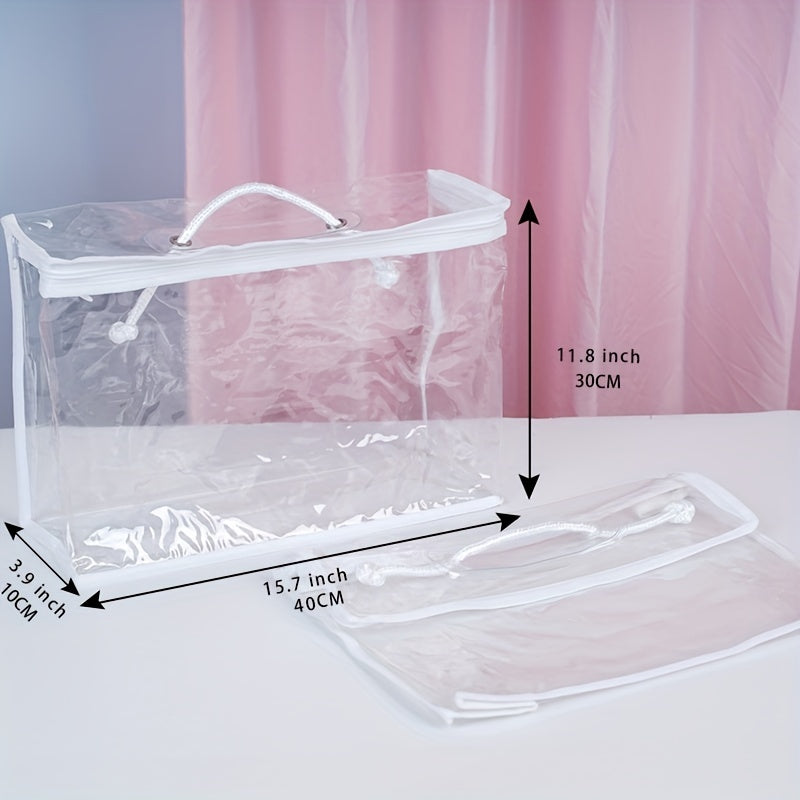Transparent PVC Storage Bag Waterproof Bedding Blanket Organizer