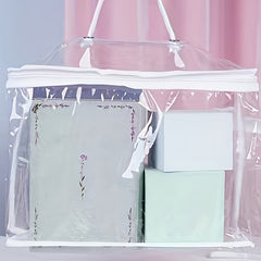Transparent PVC Storage Bag Waterproof Bedding Blanket Organizer