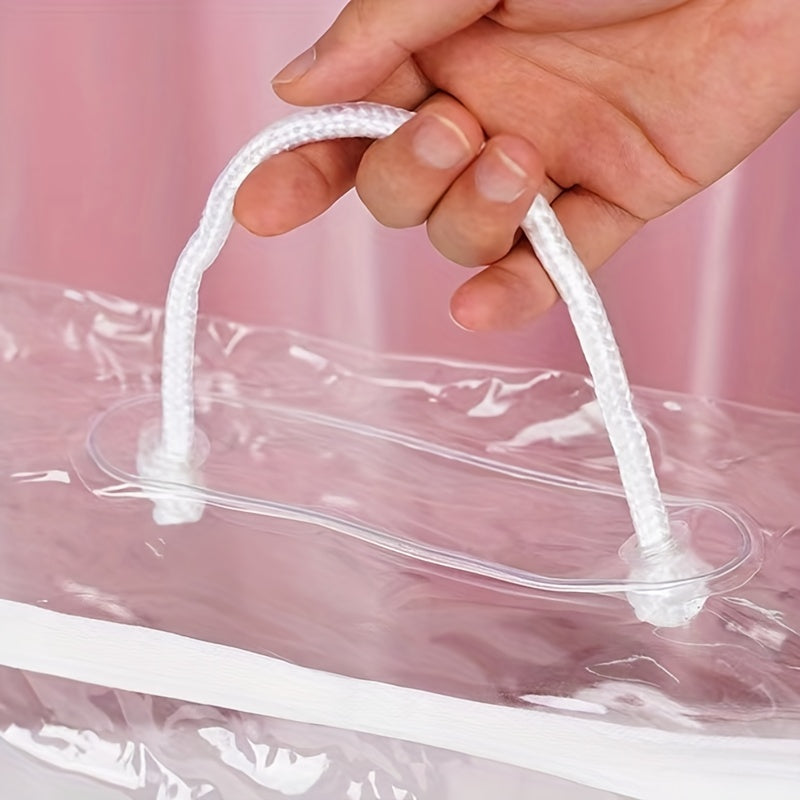 Transparent PVC Storage Bag Waterproof Bedding Blanket Organizer