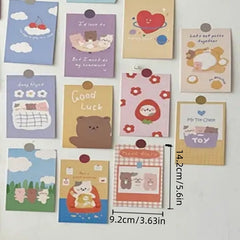 30pcs Maiden Heart Bear Postcard Set for Room Decoration