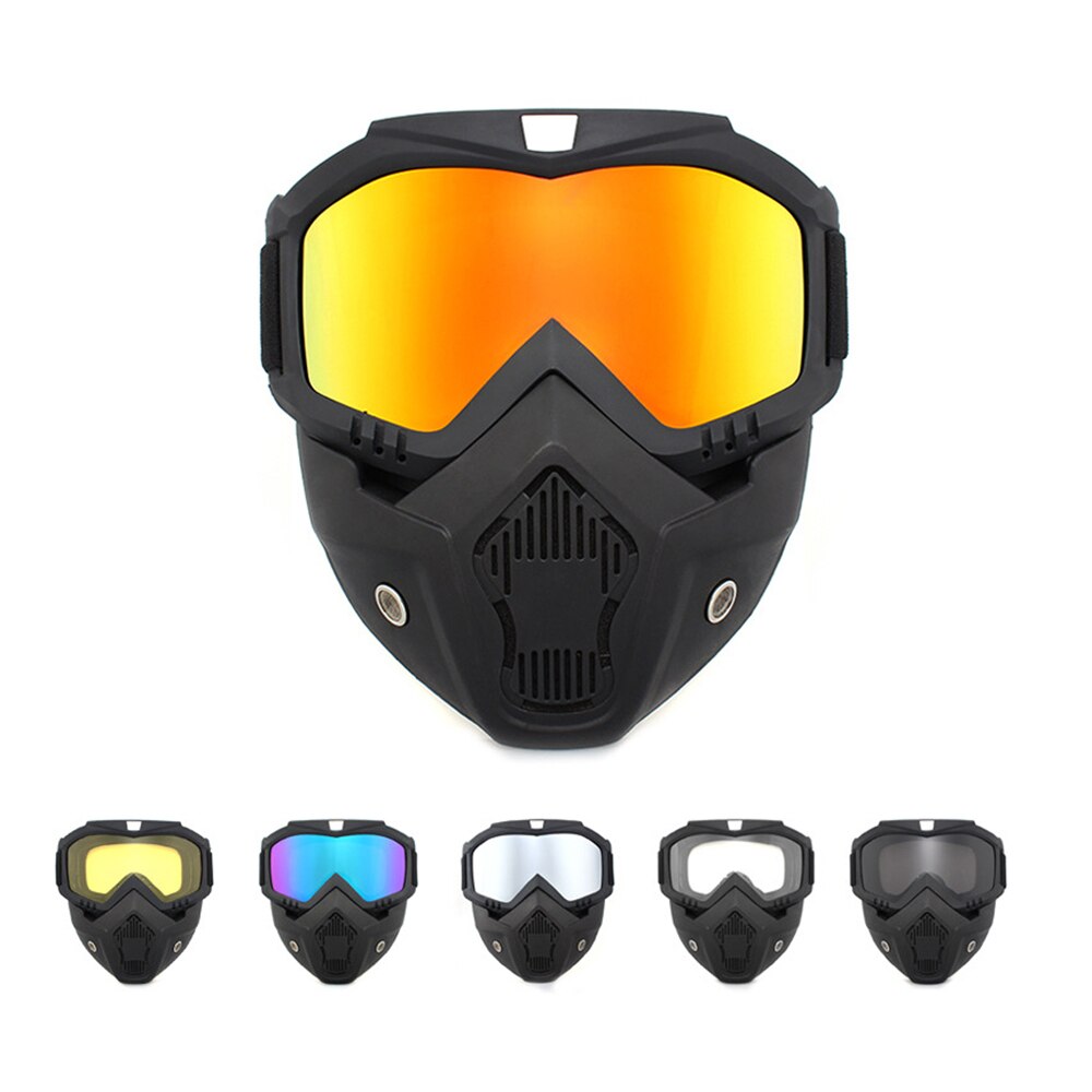 Windproof Mask Goggle HD Motorcycle Outdoor Sport Glasses Eyewear Riding Motocro