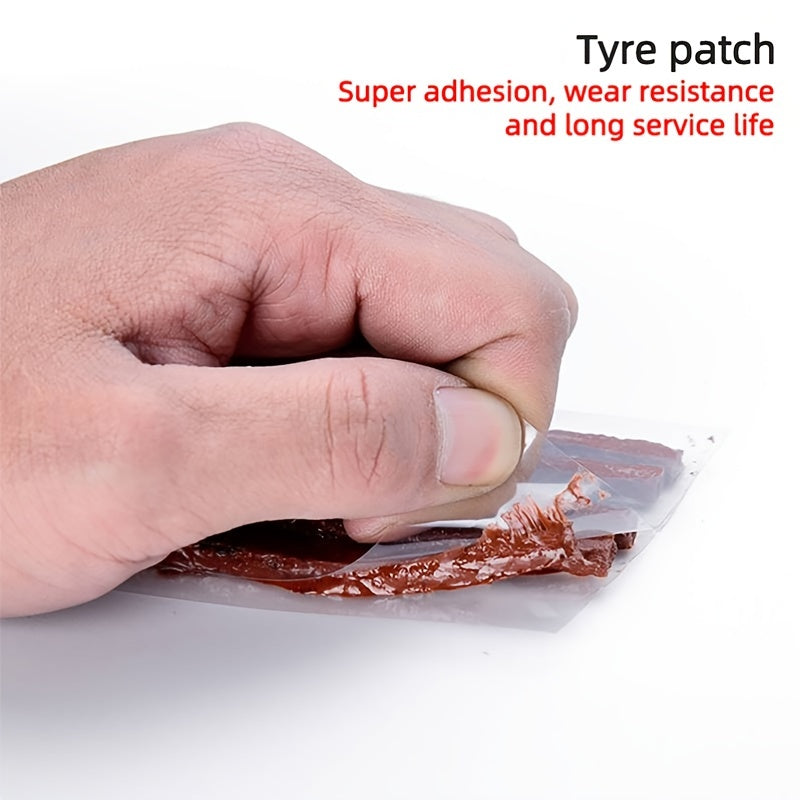 Tubeless Tyre Puncture Repair Kit with Studding Tool Set