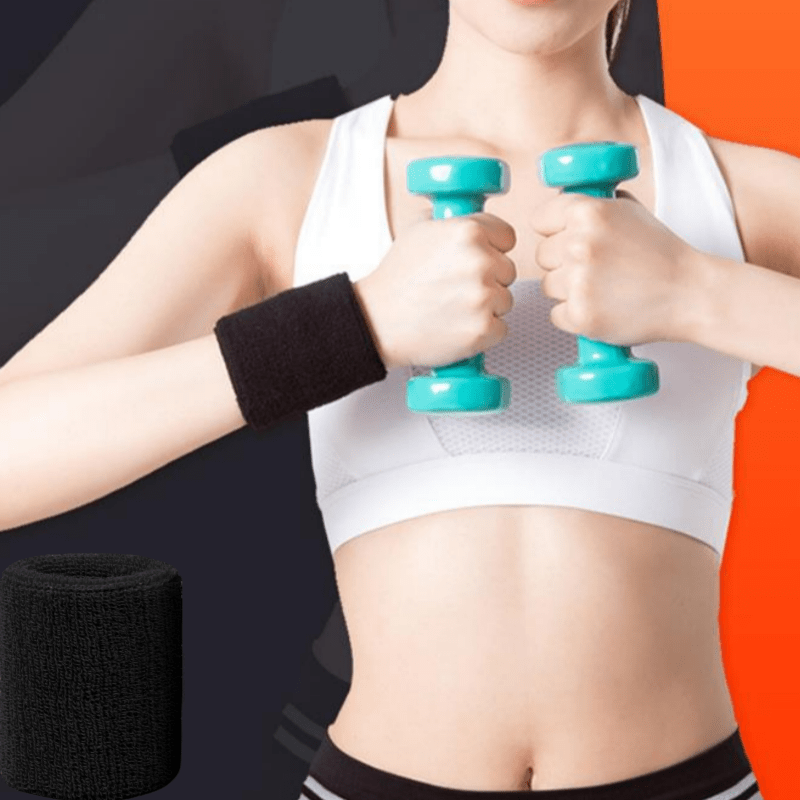 Wrist Sweat Absorbent Bands for Sports & Working Out