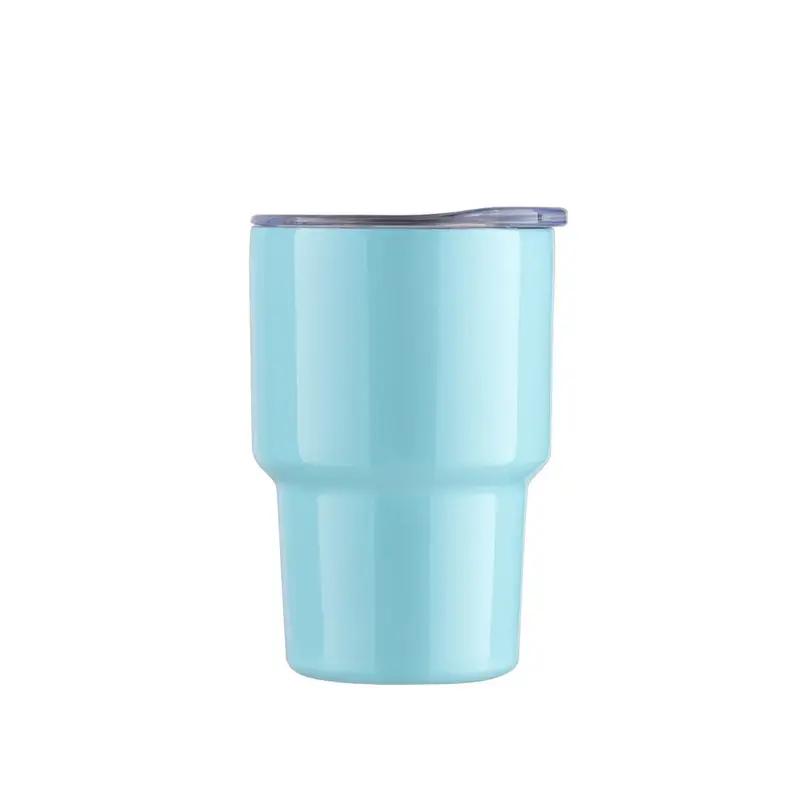 2oz Mini Mug Stainless Steel Shot Glass with Lid