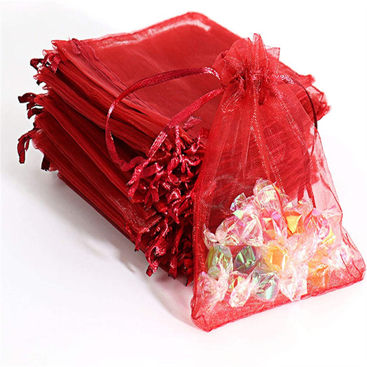 20pcs Organza Gift Bags for Christmas Birthday Party Favors