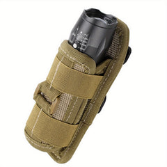 Flashlight Pouch Holster with Belt Clip