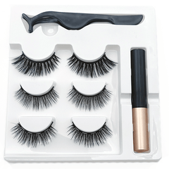 Magnetic Eyelashes Mink Eyelash Magnetic Eyeliner Beauty Makeup Set
