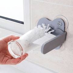 Glass Cleaner Bottles Brush Cup Cleaning Brush Kitchen Glass Washing Brush
