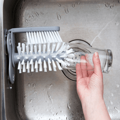 Glass Cleaner Bottles Brush Cup Cleaning Brush Kitchen Glass Washing Brush