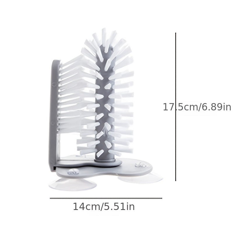 Glass Cleaner Bottles Brush Cup Cleaning Brush Kitchen Glass Washing Brush