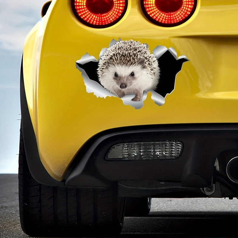 Hedgehog Pet Animal Vinyl Decal Car Sticker