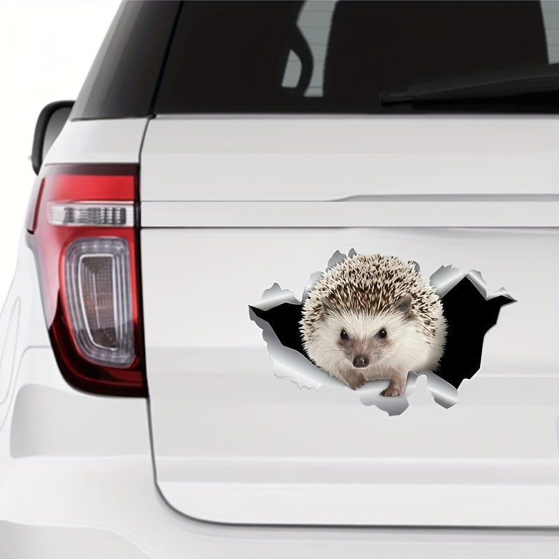Hedgehog Pet Animal Vinyl Decal Car Sticker