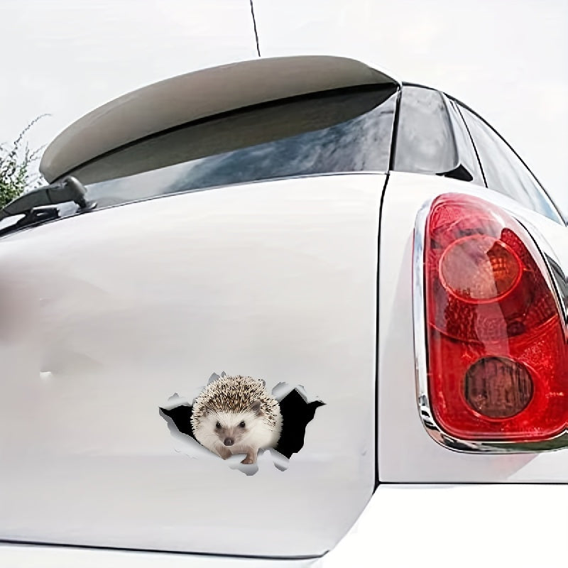 Hedgehog Pet Animal Vinyl Decal Car Sticker