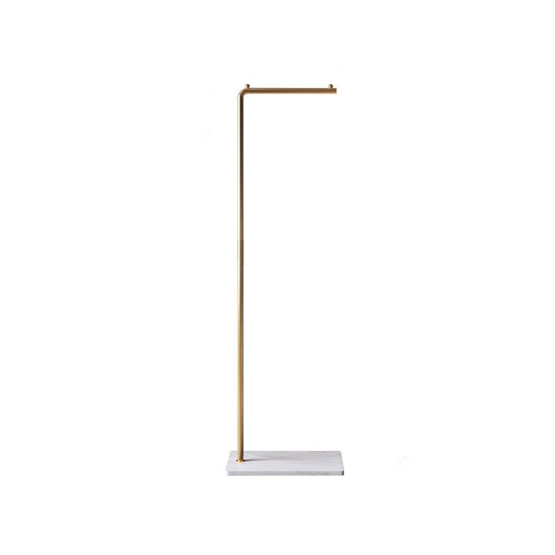 Metal Coat Rack Freestanding Marble Base Entryway Coats Hanger Stand Hooks