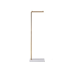 Metal Coat Rack Freestanding Marble Base Entryway Coats Hanger Stand Hooks